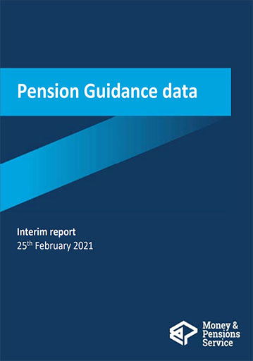 Pension Guidance data interim report