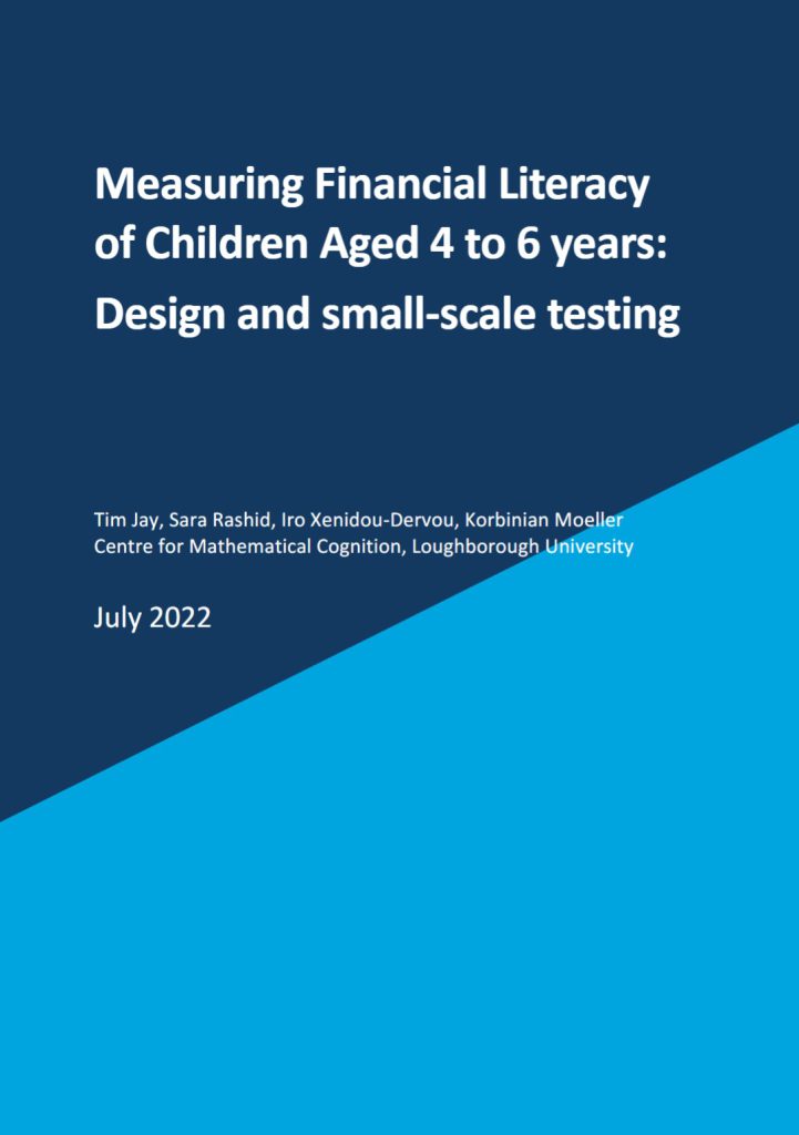 Cover of the MaPS measuring financial literacy report
