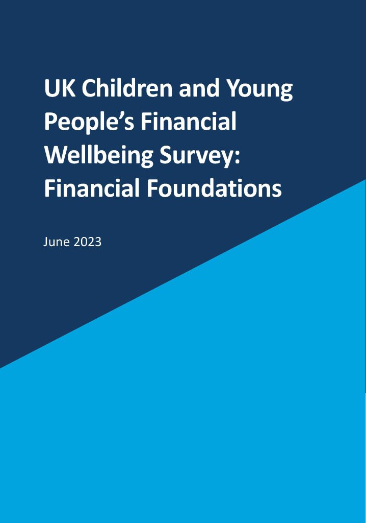 Cover for the Children and Young People's Financial Wellbeing Survey